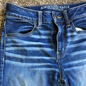 American Eagle Hi Rise Skinny Jeans